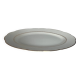 Plat ovale en faïence de gien