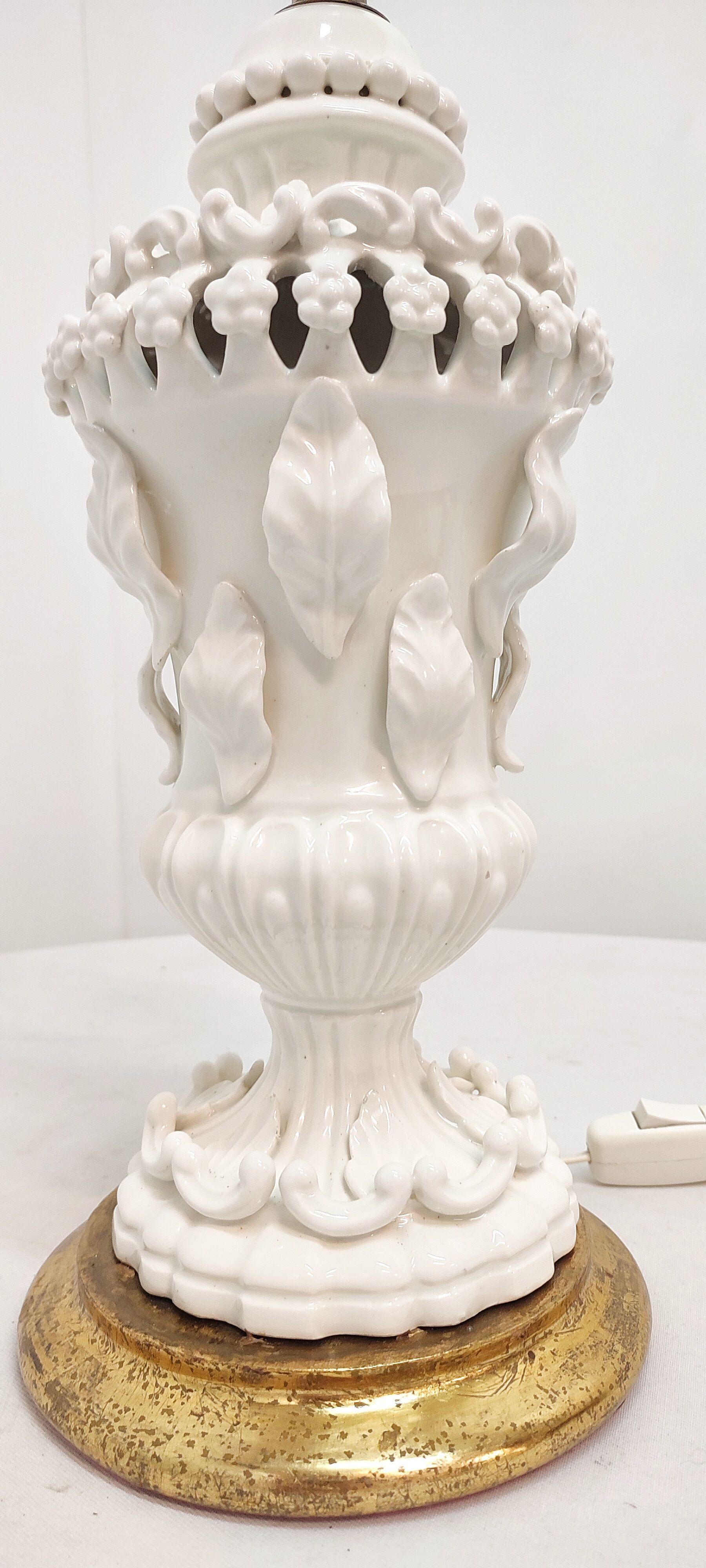 Lampe en céramique de Manises, Espagne, années 1960