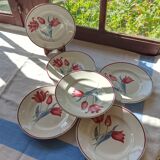 6 Terre de Fer flat plates