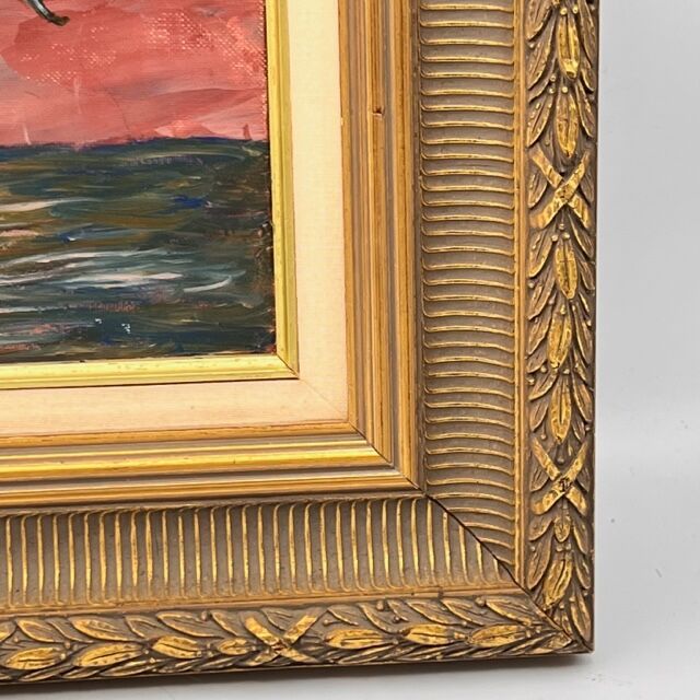 Still life painting with bouquet