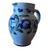 Vintage Alsatian stoneware pitcher