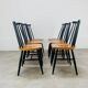 6 Fanett chairs by Ilmari Tapiovaara, Scandinavian, 1960s