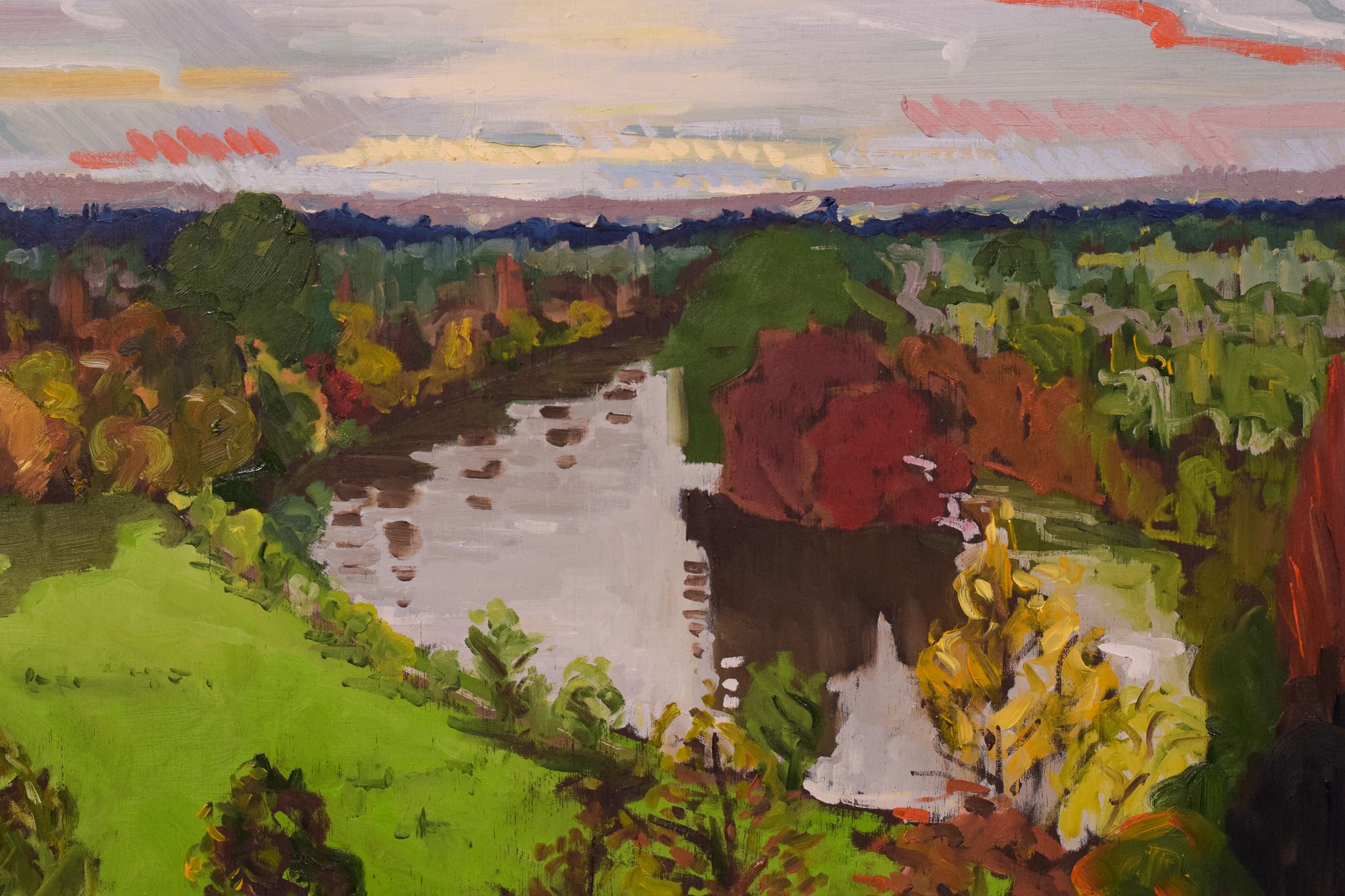 Richmond Terrace, Coucher de soleil d’automne
