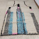 Handmade Moroccan Berber rug 253 X 155 CM
