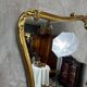 Large gold mirror