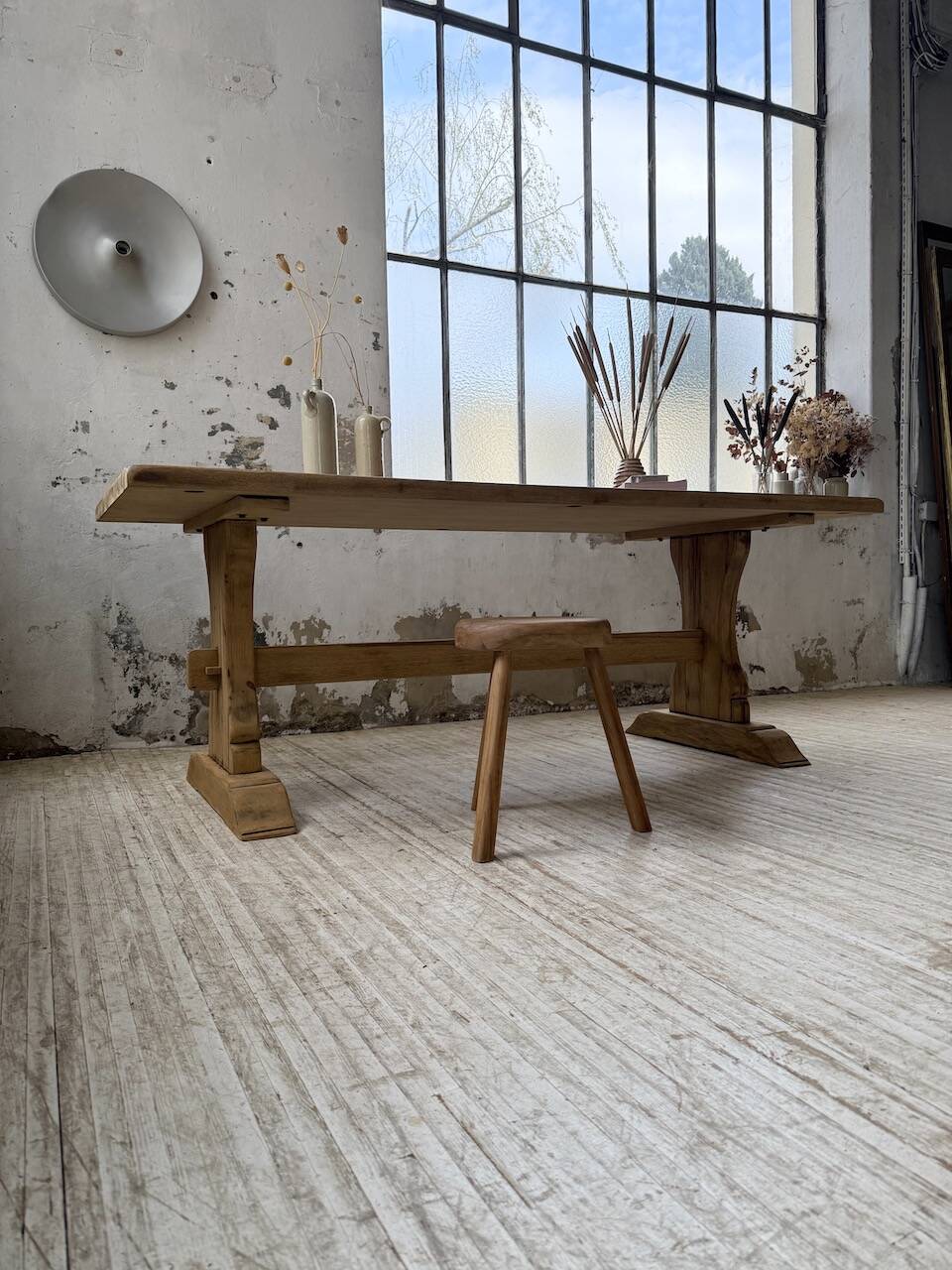 Beech monastery table 2m