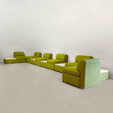 Vintage Bohemian modular sofa 'Tetris'