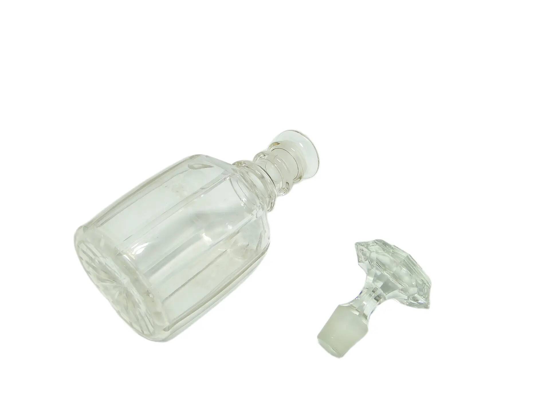 Carafe Biedermeier, cristal, France, 19e siècle