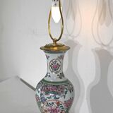Porcelain lamp of china and brass – early twentieth century