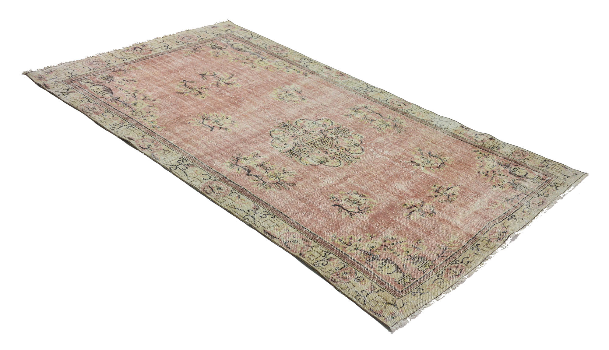 Tapis vintage anatolien fait main 286 cm x 150 cm