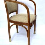 Secession armchair 715F by Gustav Siegel for J.J.Kohn