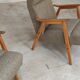 Paire de fauteuils 6956 restaurée  par Interier Praha , production 1965