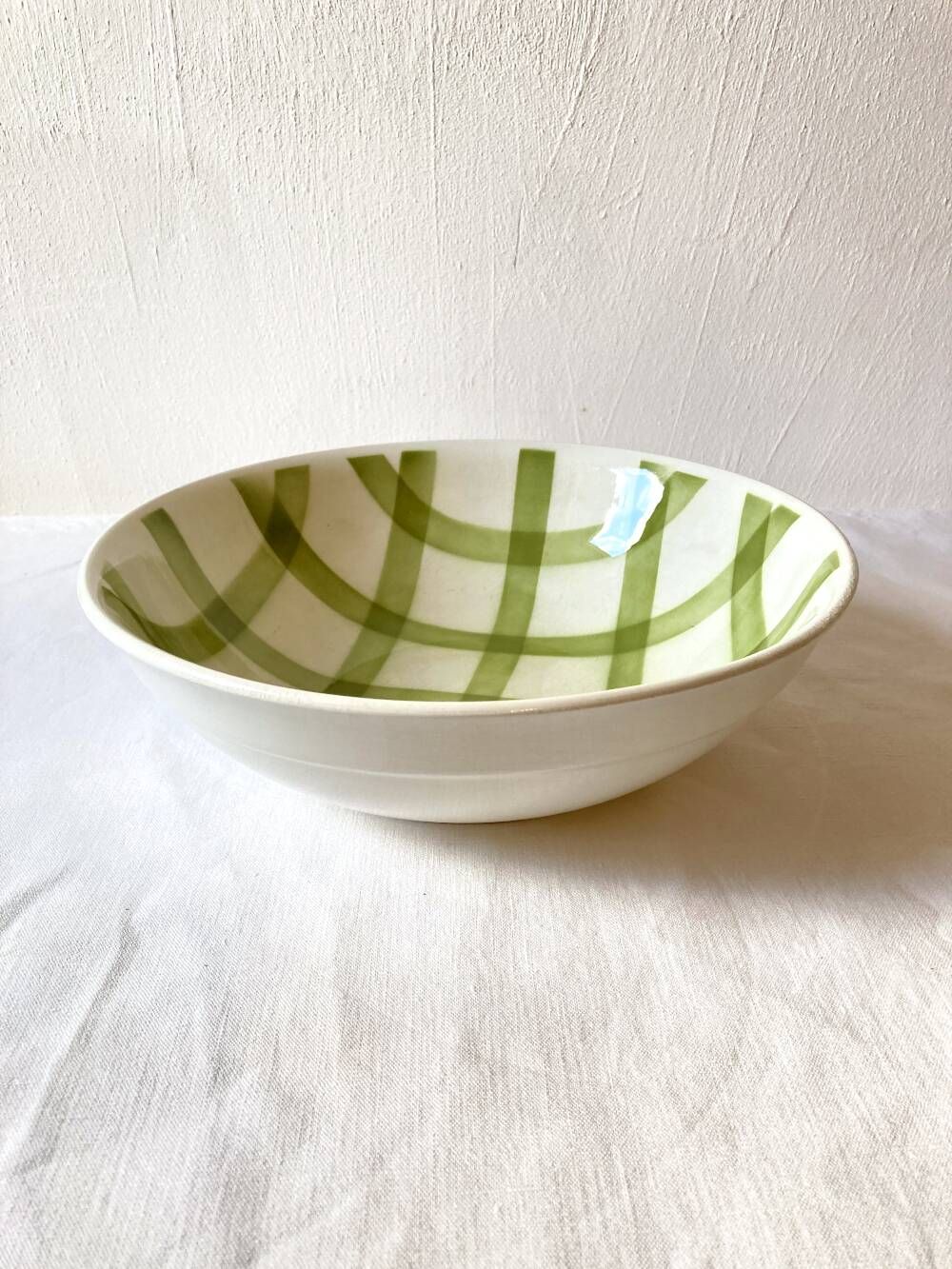 Set of three serving dishes, Moulins des Loups, model "Tablecloth"