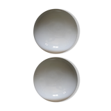 2 ceiling lights/globes