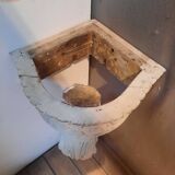 Pair of corner consoles in Louis XV style