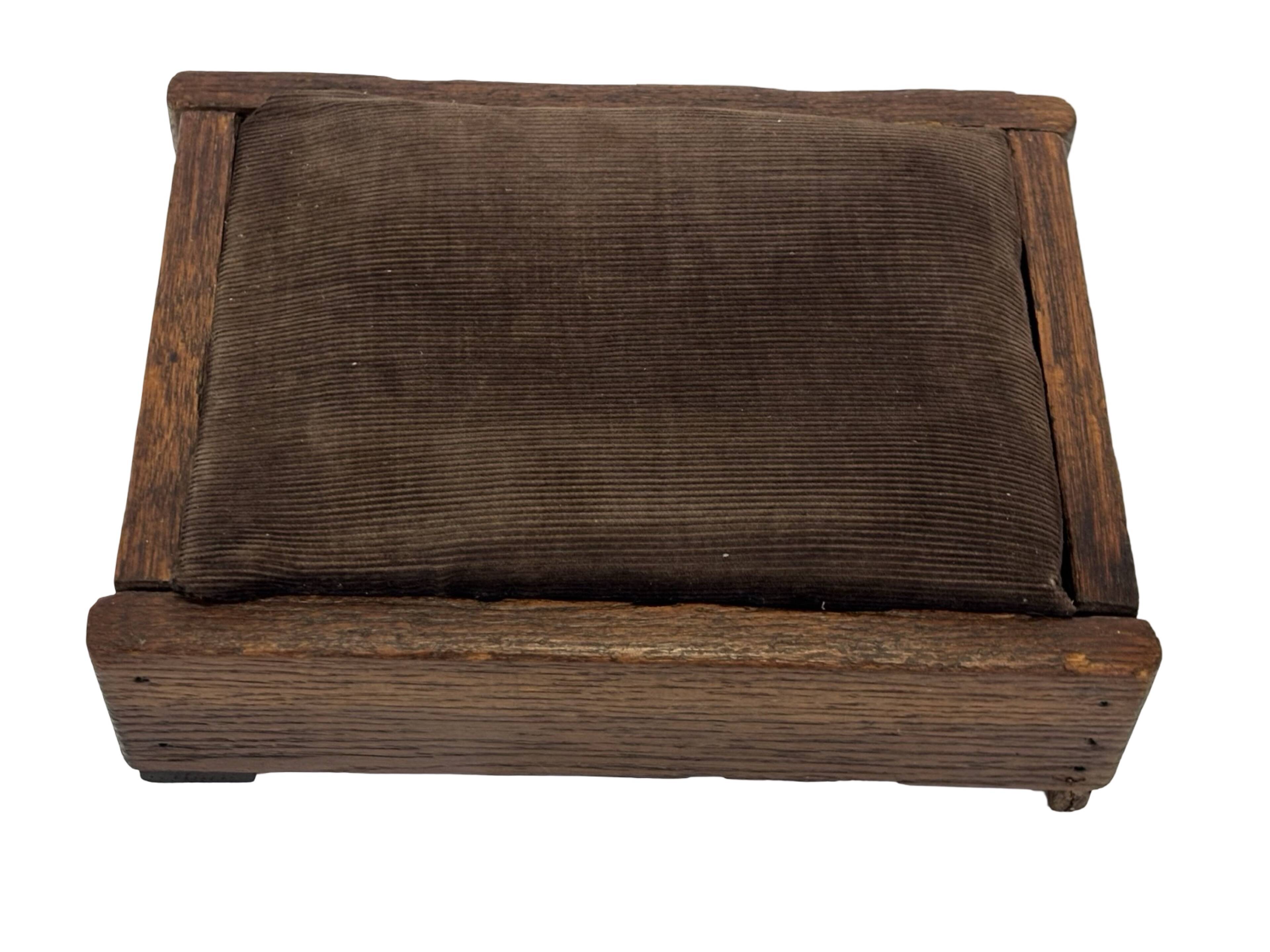 Art Deco footstool foot rest minimalist 30's design