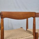 Price for 2 chairs! H.W. Klein, Bramin vintage Danish new papercord