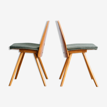 Pair of chairs by Frantisek Jirak for Tatra Nabytok 1960/70