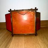 Triptych Mirror Barber Asia Bamboo 1865