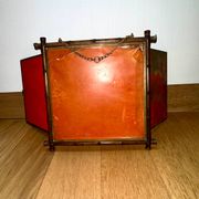 Triptych Mirror Barber Asia Bamboo 1865