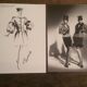 Nice illustration of mode accompanied by a press photograph by guy laroche