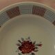 6 deep plates in earthenware from saint amand. scottish model.
