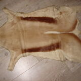 Beautiful descent of bed in skin of goat or impala  70x100cm