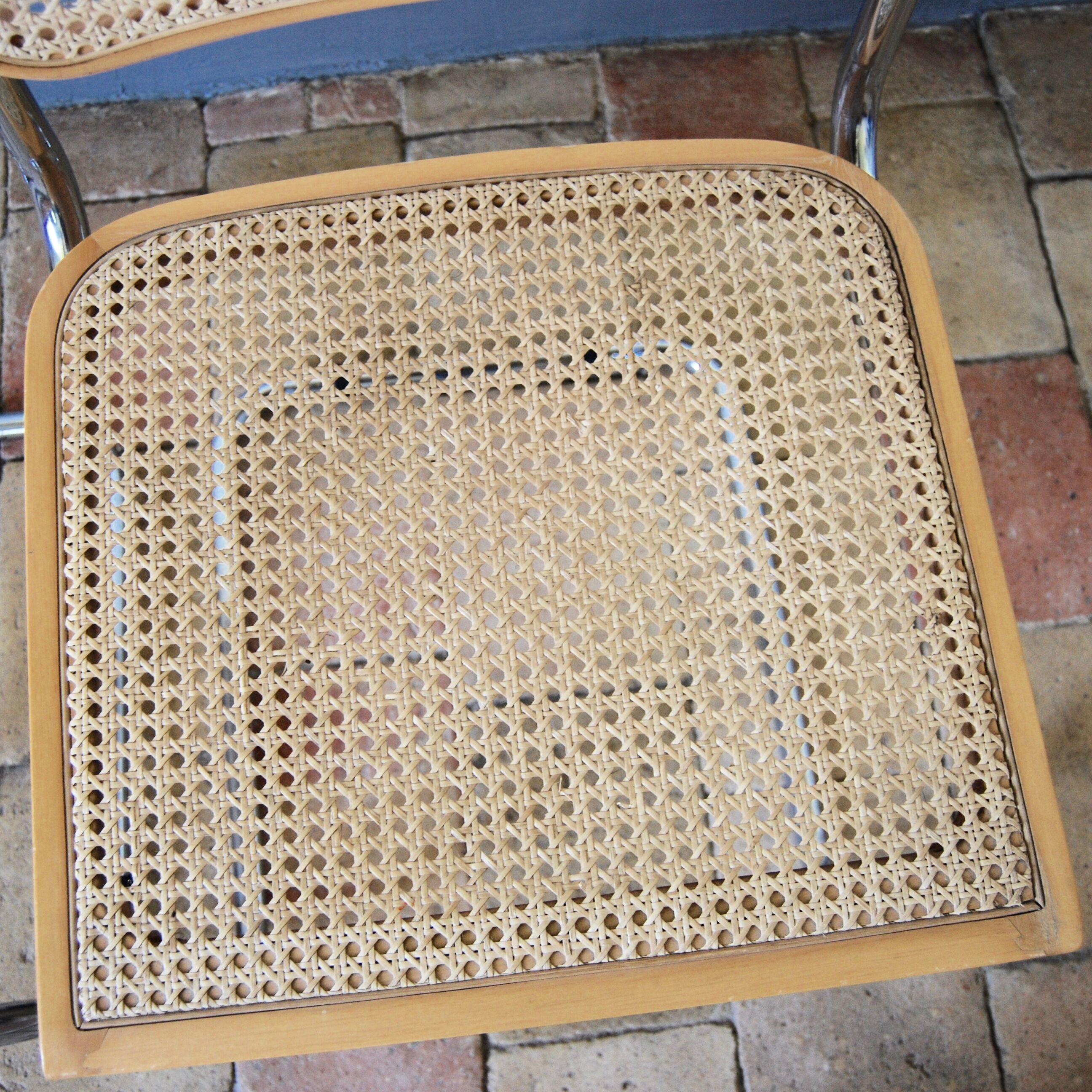Set of 2 chairs B32 Marcel Breuer