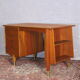 Teak desk by Myhres Møbelindustri, 1956 Norway