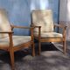 Pair of Scandinavian armchairs