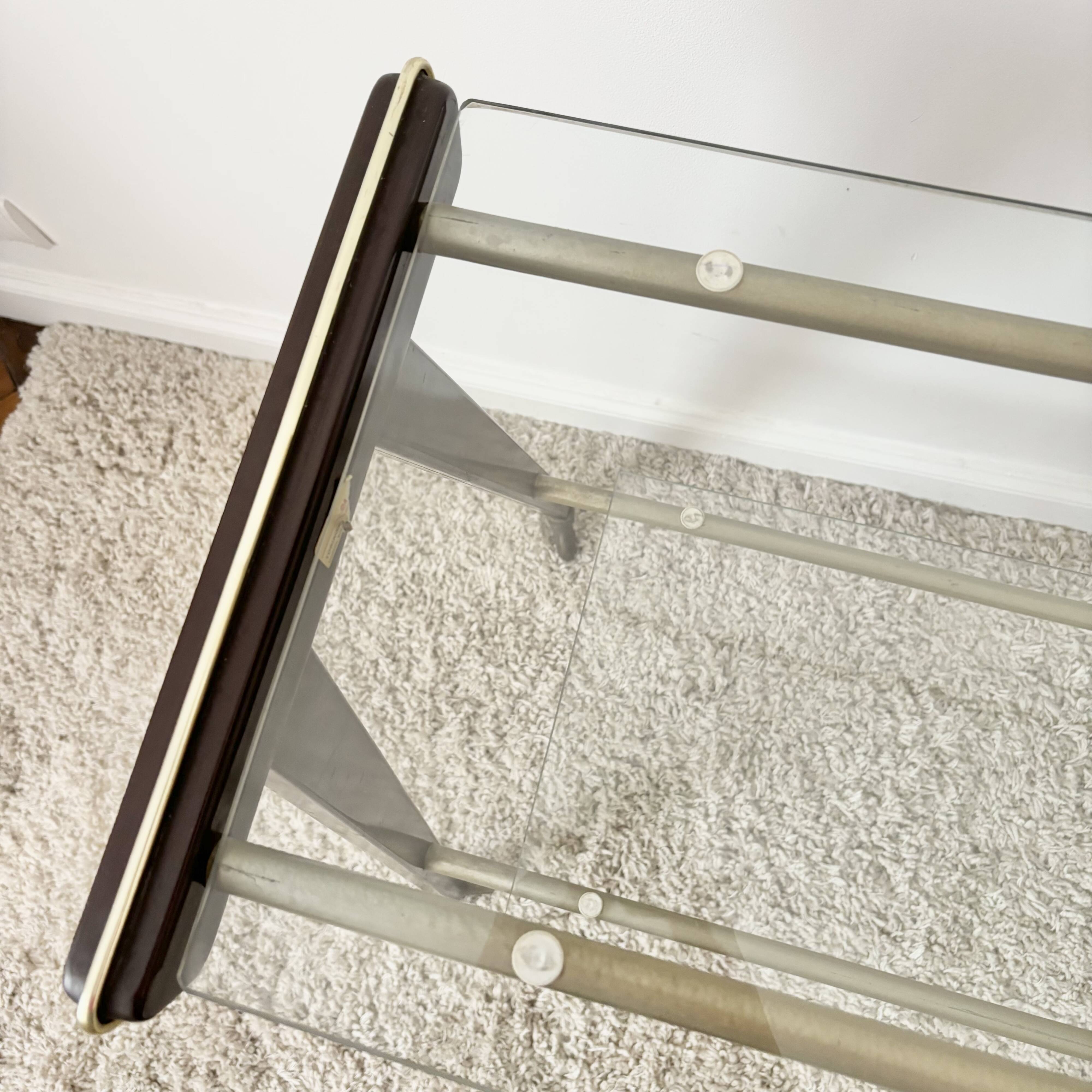 Vintage console on wheels by Rama Torino