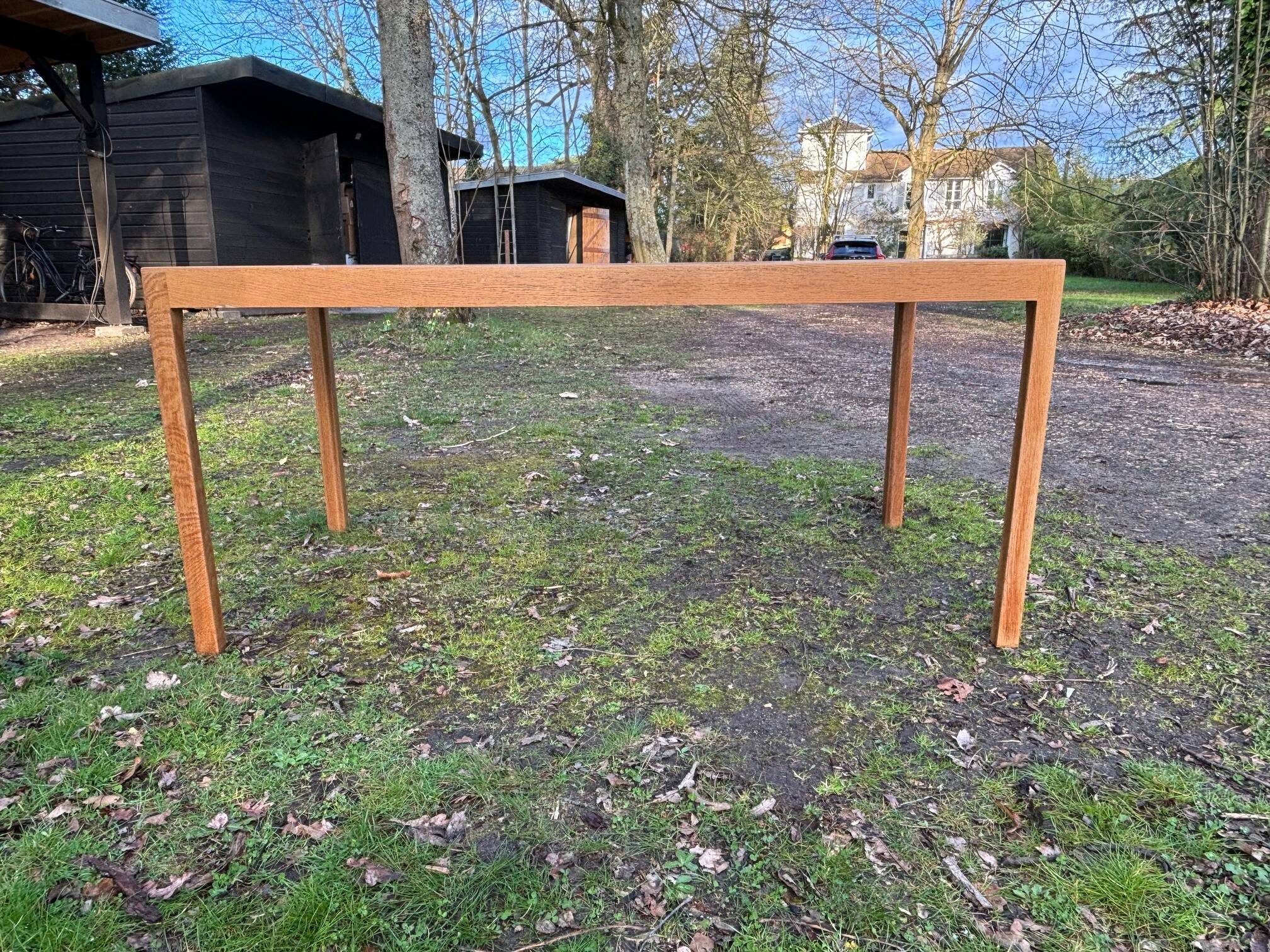 Oak table or desk - Denmark 70s/80s