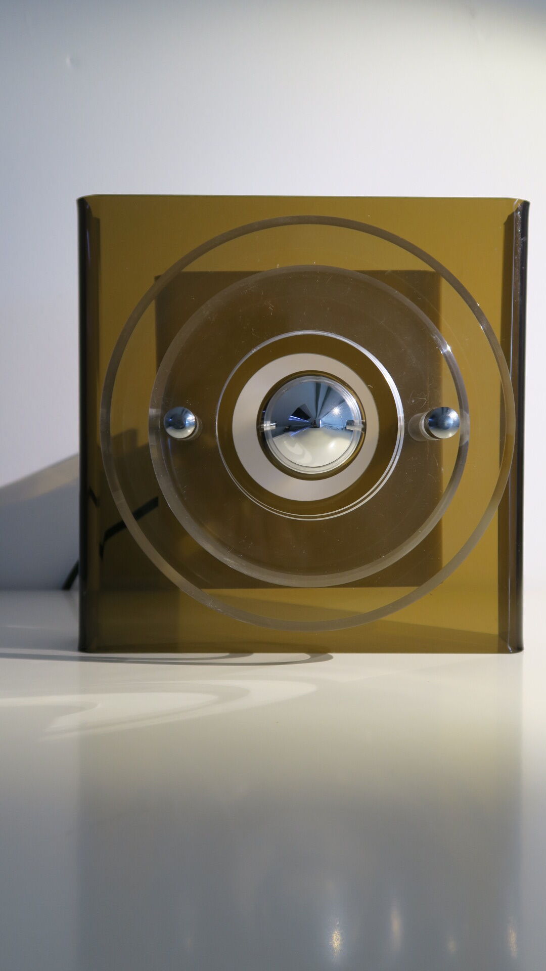 Herda, 80s wall lamp, plexiglass