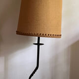 Lampadaires fer forgé pot de fleurs