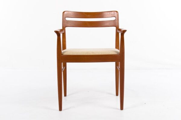 Deux fauteuils H.W.Klein pour Bramin vintage années 60 milieu du siècle, teck