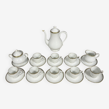 Jammet seignolles limoges porcelain: élysée service circa 1940