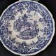 5 assiettes plates Lunéville Tradition spécial grand feu