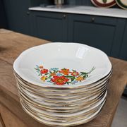 Assiettes creuses vintage Gien