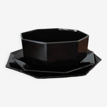 Octime Arcoroc salad bowl and dish