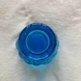 Blue glass bottle from Empoli, Italy