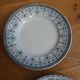 4 mismatched flat plates Terre de fer Moulin des Loups and Hamage
