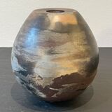 Ceramic ball vase