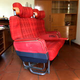 Fauteuils d'avion business class airfrance vintage 80's