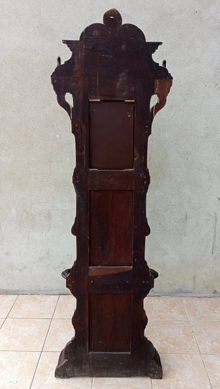 Louis XV Oak Coat Rack Hall Stand 19th Century