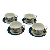 Lot de 4 tasses de designer Royal Mosa Ravenne