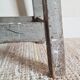 Patinated grey vintage painter's stool