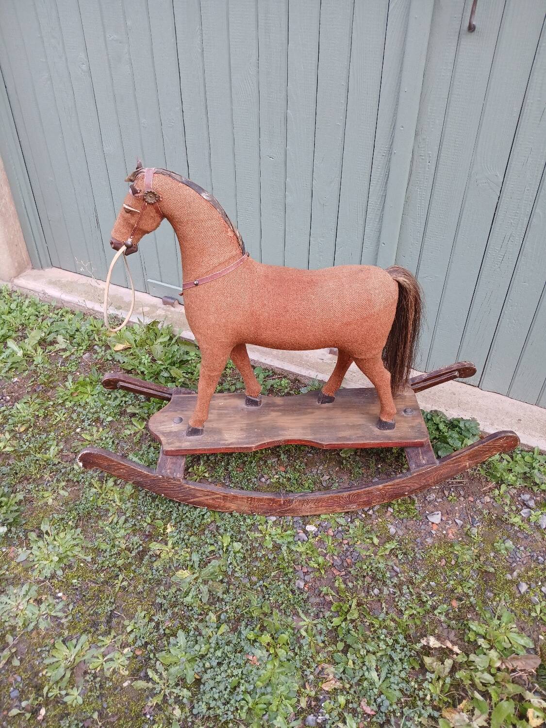Antique rocking horse