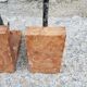 Pair of art deco bookends marble and regulates Pierrot and Colombine
