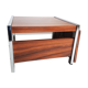 Table basse chrome et formica