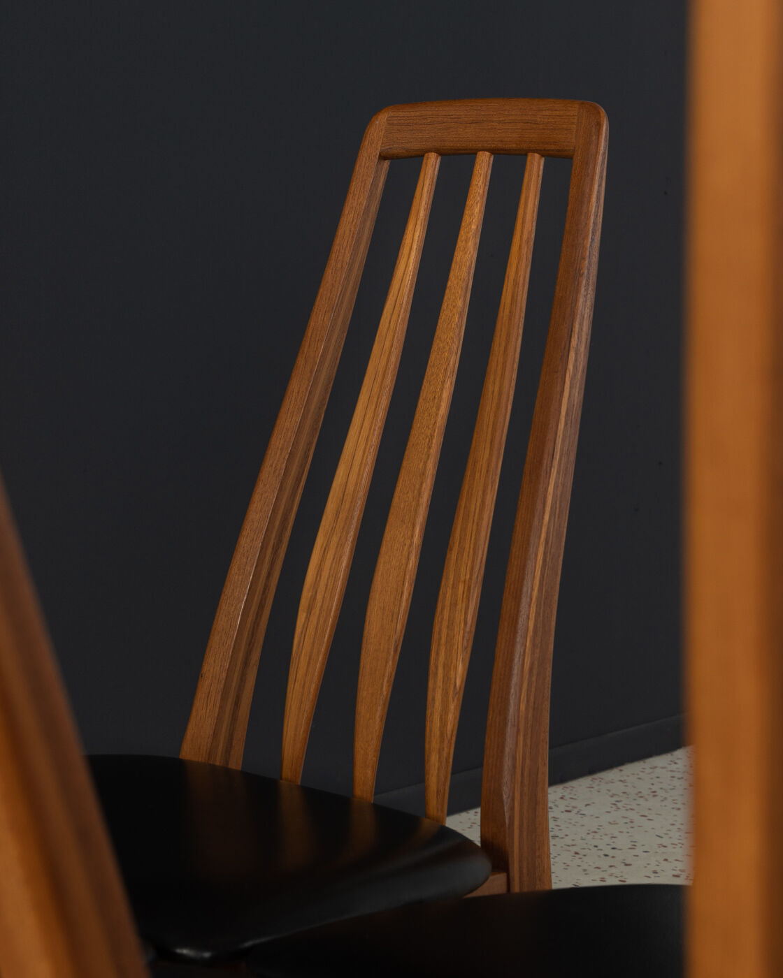 6 Eva dining chairs, Niels Koefoed